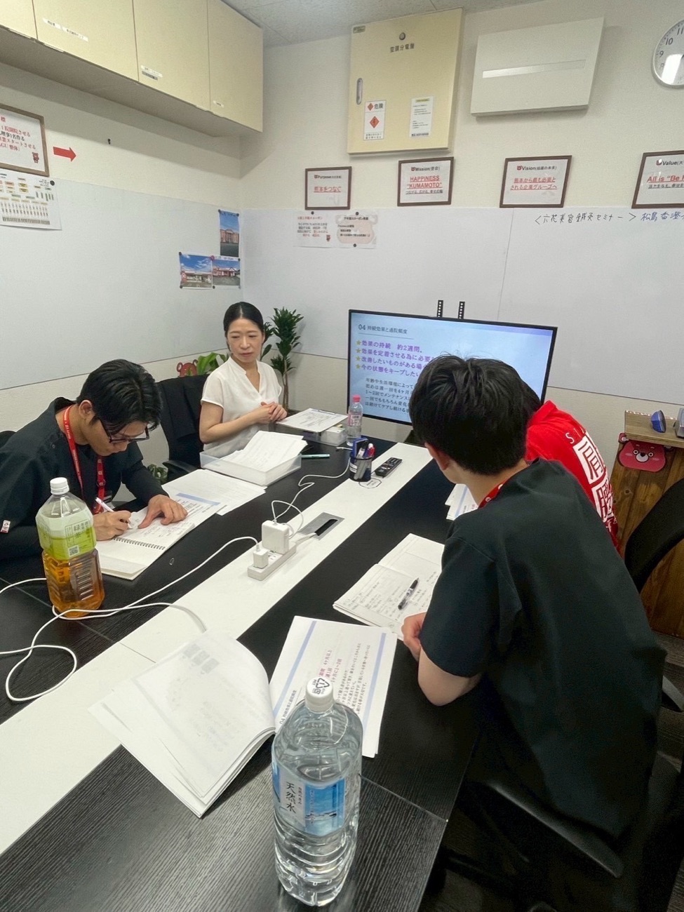 幹部ミーティングの様子
